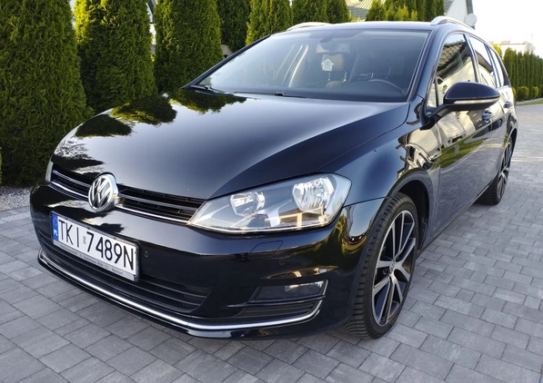 Volkswagen Golf cena 38900 przebieg: 198000, rok produkcji 2015 z Szczucin małe 596